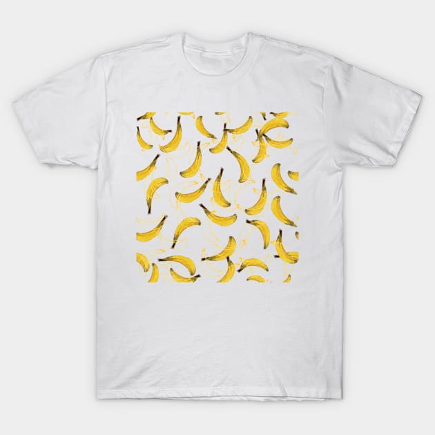 Banana pattern T-Shirt by Ellunardegloria